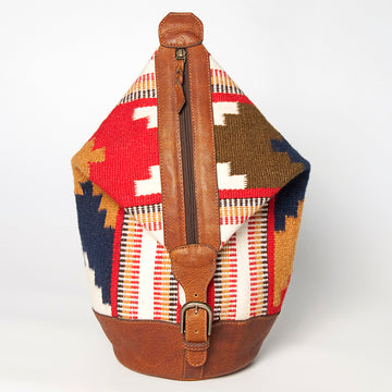 American Darling Backpack Saddle Blanket Genuine Leather Women Bag Western Handbag Purse